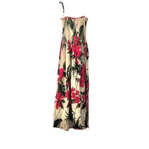 Favant Hawaii Women's Dress One size Floral Summer Vacation Dress